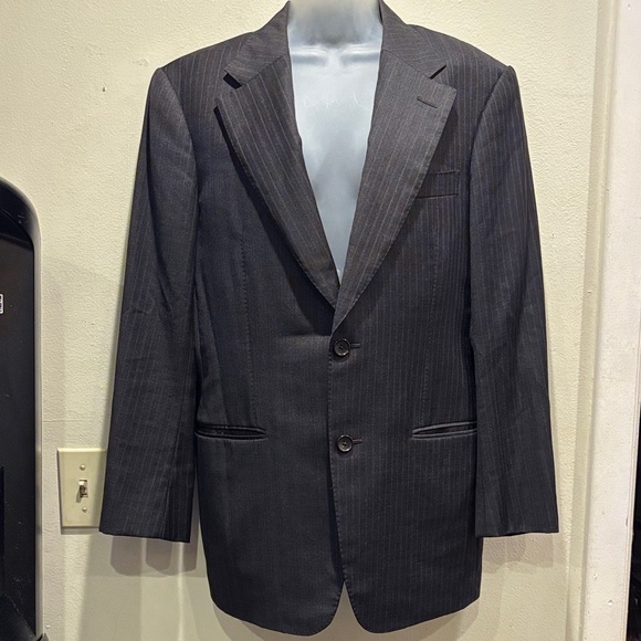 Gucci Other - Gucci Charcoal Pinstripe Blazer